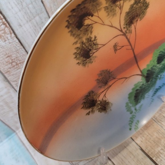Set of 3 Vintage Meito China Hand Painted 6 Inch Plates Made in Japan - Picture 7 of 9
